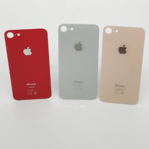 iPhone 8 Backcover Akkudeckel ohne Kleber Rot Gold Silber Space Grau