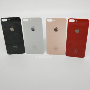 iPhone 8 Plus Backcover Akkudeckel ohne Kleber Rot Gold Silber Space Grau
