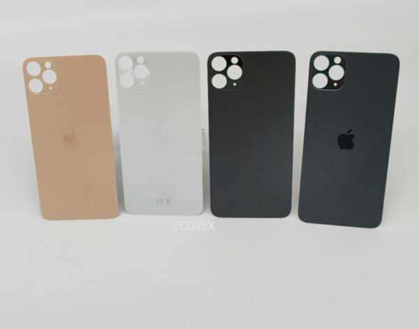 iPhone 11 Pro Max Backcover Akkudeckel ohne Kleber Gold Space Grau Nachtgrün