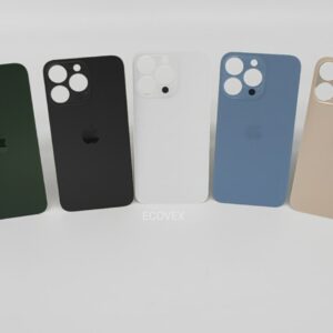 iPhone 13 Pro Backcover Akkudeckel ohne Kleber Graphit Gold Silber Sierrablau Alpingrün