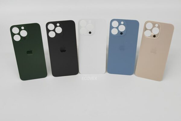 iPhone 13 Pro Backcover Akkudeckel ohne Kleber Graphit Gold Silber Sierrablau Alpingrün