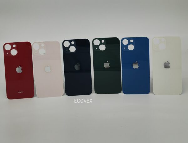 iPhone 13 mini Backcover Akkudeckel ohne Kleber Polarstern Mitternacht Blau Rosé Grün Rot