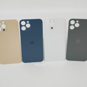 iPhone 12 Pro Max Backcover Akkudeckel ohne Kleber Silber Graphit Gold Pazifikblau