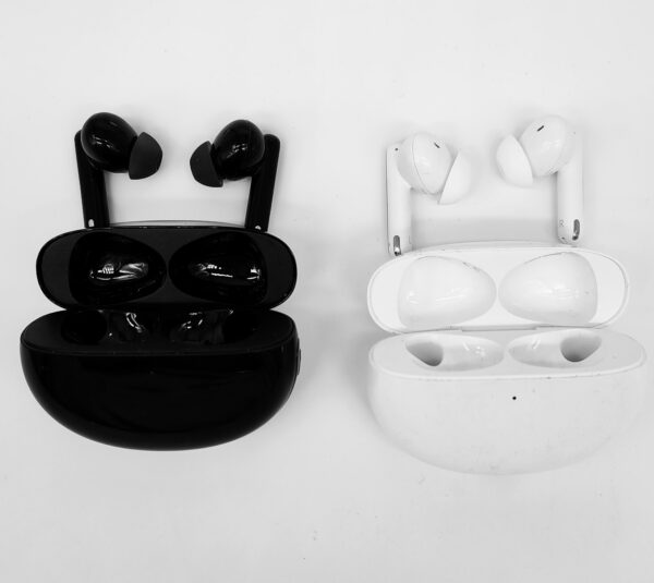 OPPO Enco Free 2 Bluetooth In Ear Kopfhörer, ANC, Active Noise Cancelling TWS Weiß Schwarz