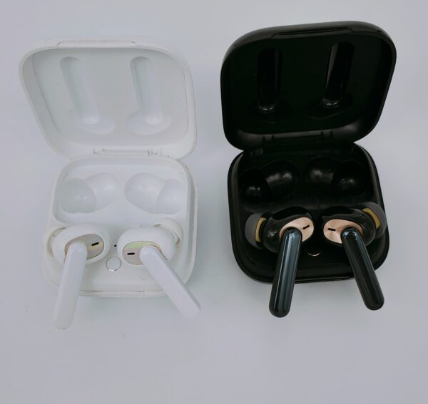 OPPO Enco W51 Bluetooth In Ear Kopfhörer, ANC, Active Noise Cancelling TWS Weiß Schwarz