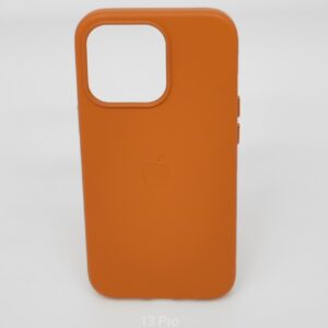 iPhone 13 Pro Hülle Leder Case MagSafe kompatibel Schutz Case stoßfest Leder Case