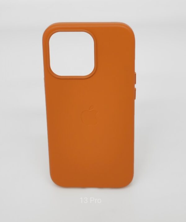 iPhone 13 Pro Hülle Leder Case MagSafe kompatibel Schutz Case stoßfest Leder Case
