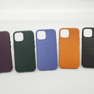iPhone 13 mini Hülle Leder Case MagSafe kompatibel Schutz Case stoßfest Leder Cover