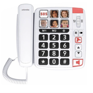 Swissvoice Xtra 1110 – Senioren-Telefon mit großen Tasten und hoher Lautstärke