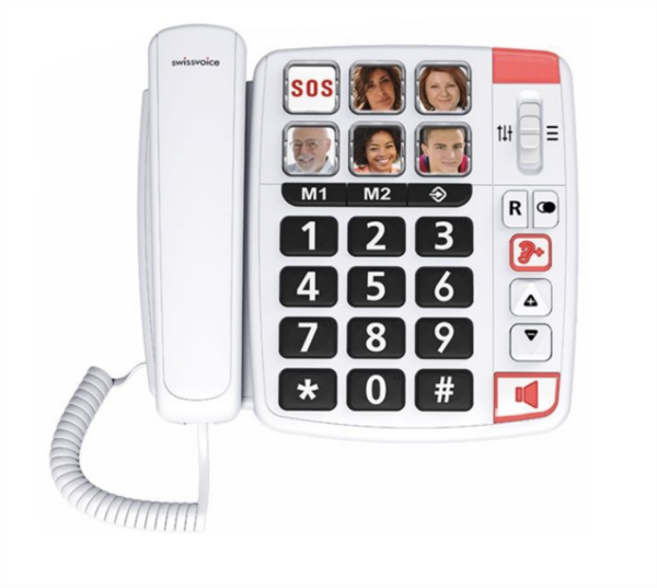 Swissvoice Xtra 1110 – Senioren-Telefon mit großen Tasten und hoher Lautstärke