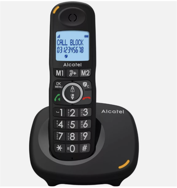 Alcatel XL535 – Schnurloses Telefon mit großem Display und einfacher Bedienung